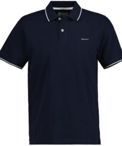 GANT Tipping SS Pique Polo Camisa de Polo Hombre (Pack de 1)