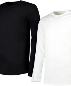 Lee Twin Pack Crew Camisetas Hombre (Pack de 2)