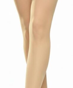 xfome estilo de la mujer encaje Sheer Muslo Medias de seda de alta