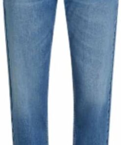 Karl Lagerfeld Jeans Mujer High Rise Straight Denim with Slit