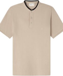Springfield Mao Contrast Slim SS Polo with Tree Embroidery. 100% bci Cotton Polo Hombre