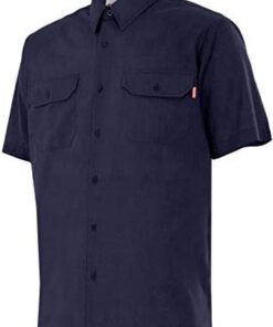 Velilla 522; Camisa de Manga Corta; Color Azul Marino; Talla S