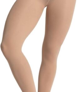 Capezio Ultra Soft Self Knit Waistband Stirrup Tight Apretado Mujer