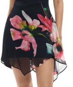 Desigual Vestido sin Mangas de la colección Mujer, Negro, XS