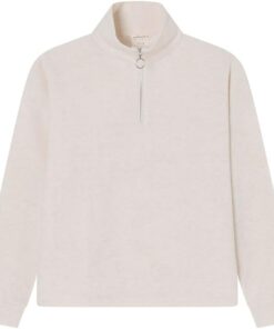 Springfield Half Zip Sweatshirt. Total Look Sudadera De Media Cremallera Mujer (Pack de 1)