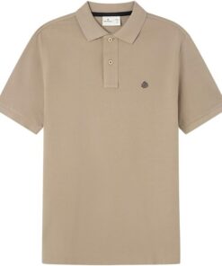SPRINGFIELD Basic SS Regular Polo with Tree Embroidery. 100% bci Cotton Polo Hombre