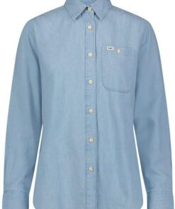 Lee Legendary - Camisa de Manga Larga Multiusos con Botones Camisa Abotonada Mujer (Pack de 1)