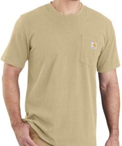 Carhartt 103296 Camiseta de Trabajo Hombre