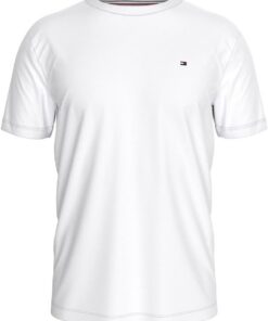Tommy Hilfiger Camiseta de Manga Corta Hombre tee de algodón