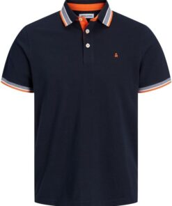 Jack & Jones Jack & Jones Male Poloshirt Plus Size Einfarbig Poloshirt Jjepaulos Polo SS Noos Pls Hombre (Pack de 1)