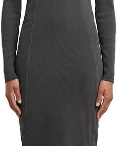 G-Star Washed Slim Rib Dress Wmn Vestido Mujer
