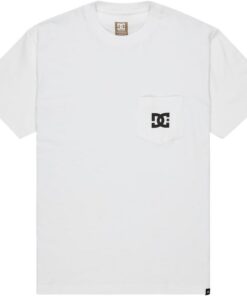 Dcshoes DC Star Pocket - Camiseta con Bolsillo para Hombre