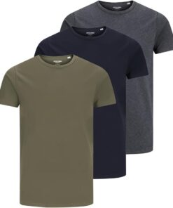 JACK & JONES Men's Jjeorganic Basic tee SS O-Neck Noos T-Shirt