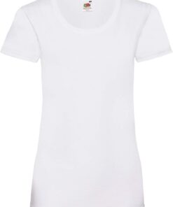 Fruit of The Loom Camiseta para mujer Valueweight Lady (5 unidades)