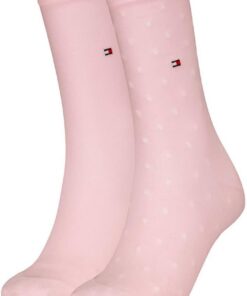Tommy Hilfiger Dot Calcetines clásicos Hombre (Pack de 2)