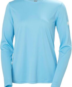 Helly Hansen W HH Tech Crew LS 2.0 Camiseta Mujer (Pack de 1)