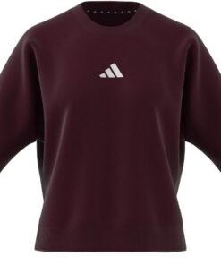 adidas Mujer Essentials 3-Stripes Fleece Sweatshirt