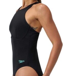 Speedo Racer Zip Traje de baño Mujer (Pack de 1)