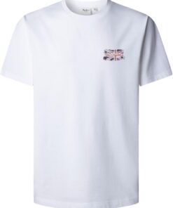 Pepe Jeans Small Flag Camiseta Hombre (Pack de 1)