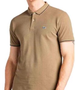 Lee Hombre Pique Polo Camiseta
