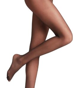 FALKE mujer Matt Deluxe 20 DEN pantimedias liso transparente elegante cintura ancha confort sin presión puntera resistente escalera fino y suave material 1 pieza
