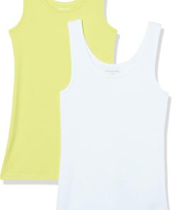 Amazon Essentials Mujer Camiseta de Tirantes de Ajuste Entallado
