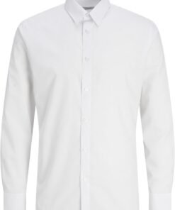 JJ Rebel Jrebgavin Solid Shirt LS Noos Camisa Hombre (Pack de 1)