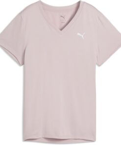 PUMA Camiseta Cuello de Pico Train All Day Essentials Mujer