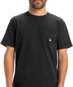 Quiksilver Saltwater - Camiseta con Bolsillo para Hombre