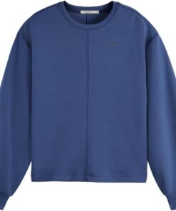 Scotch & Soda Modal Fitted Sweatshirt Sudadera Mujer (Pack de 1)
