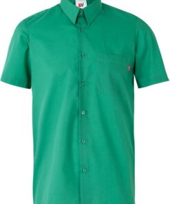 Velilla 531; Camisa de Manga Corta; Color Verde; Talla L