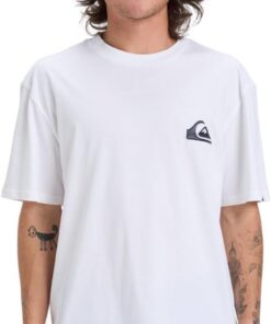 Quiksilver Ev Mini Logo SS Camiseta Hombre (Pack de 1)