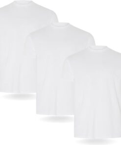 Camiseta FM London Paquete de 3/5 para Hombre - Camisetas de Peso Premium con diseño Ligeramente Ajustado