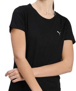PUMA Camiseta Cuello de Pico Train All Day Essentials Mujer