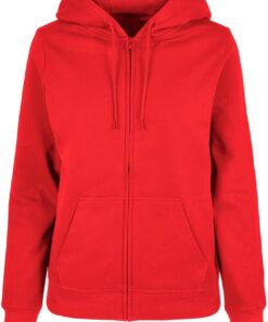 Build Your Brand Bb009-ladies Basic Zip Hoody Sudadera con Capucha Mujer (Pack de 1)