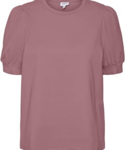 Vero Moda Vmkerry VMA Noos - Camiseta de Manga Corta con Cuello Redondo Camiseta Mujer