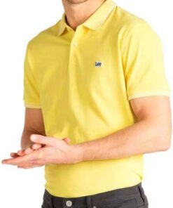 Lee Hombre Pique Polo Camiseta