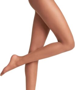FALKE mujer Shelina 12 DEN pantimedias ultra-transparente con acabado reluciente fina cintura estrecha costura plana en la zona de los pies fino suave material 1 pieza