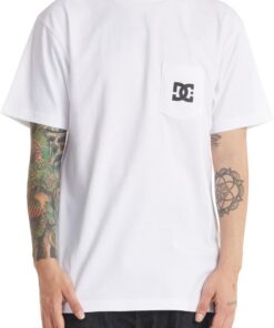 Dcshoes DC Star Pocket - Camiseta con Bolsillo para Hombre