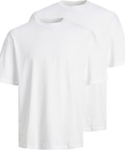 JACK & JONES T-Shirt 2-Pack Plain O-Neck T-Shirt
