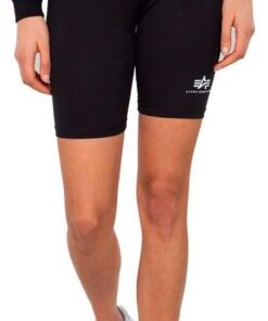 ALPHA INDUSTRIES Basic Bike Shorts SL Wmn - Pantalones Cortos Mujer