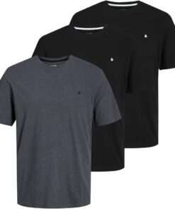 JACK & JONES Jjepaulos tee SS Crew Neck Noos Pls Camiseta Hombre (Pack de 1)