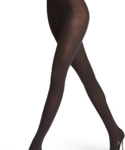 FALKE mujer Softmerino pantimedias transpirable regulación del clima antiolores lana algodón cintura plana opaca gruesa suave confort costura plana en la zona de los dedos 1 pieza