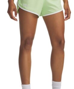 Under Armour Fly by 3In Pantalones Cortos Mujeres Jasper Blue/Serpentine