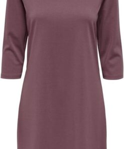 ONLY Onlwinner S/L Maxi Dress Noos Mujer Vestido Largo Negro-Blanco 97% poliéster, 3% elastán