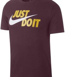 NIKE Men's Sportswear Just Do It Swoosh T-Shirt (Pack of 1)