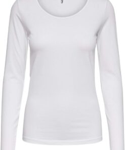 Only Onllive Love Life L/S Oneck Top Noos Jrs Camiseta Mujer