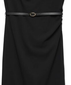 VERO MODA Vmgannah S/L Calf Dress Wvn Btq Ga Vmgannah S/L Calf Dress Wvn Btq Ga Mujer (Pack de 1)