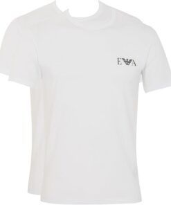Emporio Armani 2-Pack Crew Neck T-Shirt Paquete de 2 Camisetas de Cuello Redondo Hombre (Pack de 2)