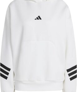 adidas Future Icons Three Stripes Hoodie Sudadera con Capucha Mujer (Pack de 1)